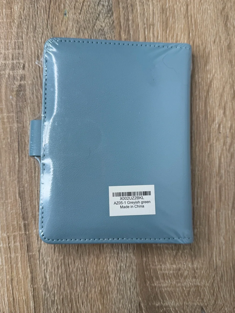 Blue passport holder